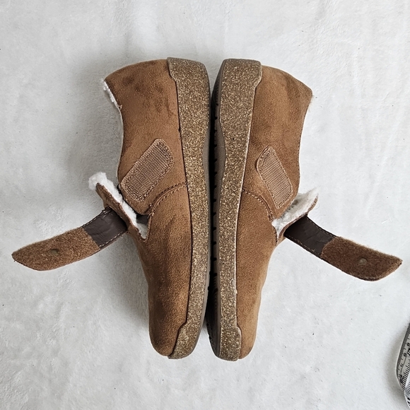 Earth Origins Jordie Brown Suede Slip-On Clog Shoes Comfort Mule Size 7 - Picture 6 of 11